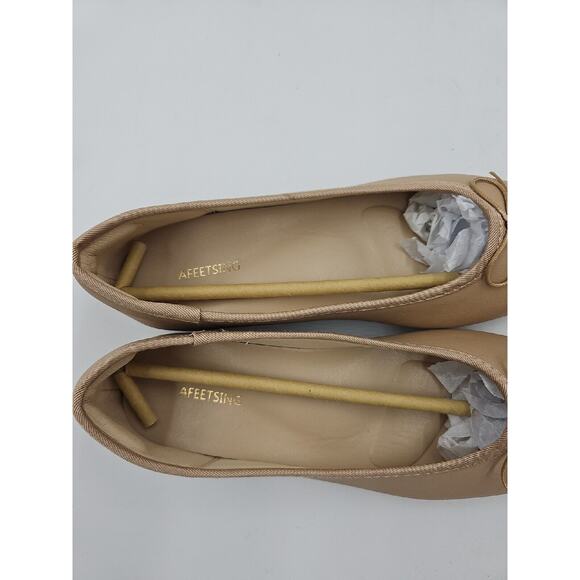 Afeetsing Women's Comfort Ballet Flat Arch Support Size 7.5 - Picture 3 of 4